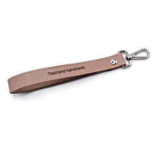 Bracelet Argo en simili cuir avec mousqueton personnalisable pour pochette Cipria