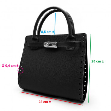 Amelia Black Bag Set | Tessiland