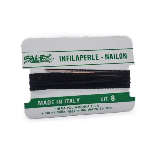 Fil de couture en polyamide avec aiguille en cuivre Nero