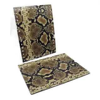 Laterales Stilondas Perforados en Similpelle 18x24 cm Tessiland 2 pz Moro