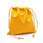 Yellow Eco Leather Pouch 30x30 | Tessiland