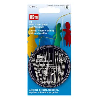 Agujas de coser e hilo de perlas Prym 24 pz | Tessiland