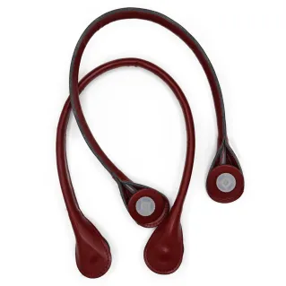 Obag Style Handles with Screw Closure for Medium and Large Bags Bordeaux