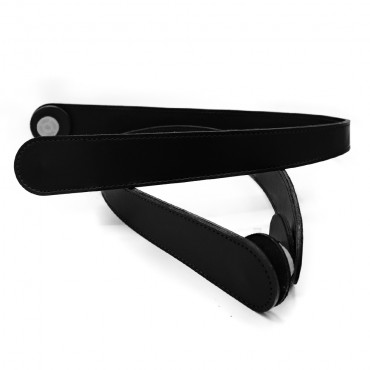 Manici Sahel in ecopelle con attacco a vite made in Italy Nero