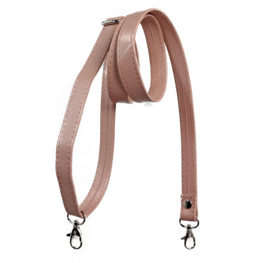 Old Style Pale Pink Bag Strap for Crochet Creations | Tessiland