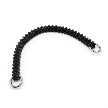 Manico Perline flessibile con moschettoni circolari per pochette