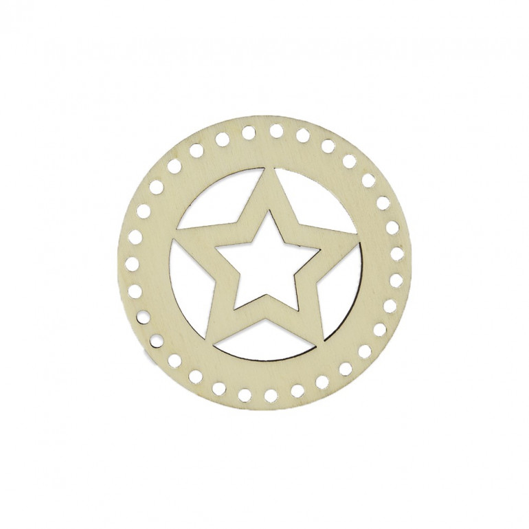 TL110 Star decorazione Legno a taglio laser
