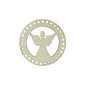 Angels Wooden Decoration 9 cm | Tessiland
