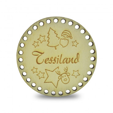 TL111-Christmas-Legno a taglio laser