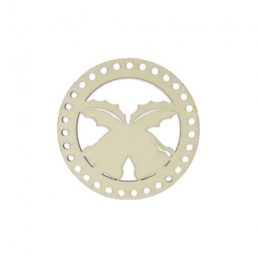 TL106 Bells decorazione Legno a taglio laser