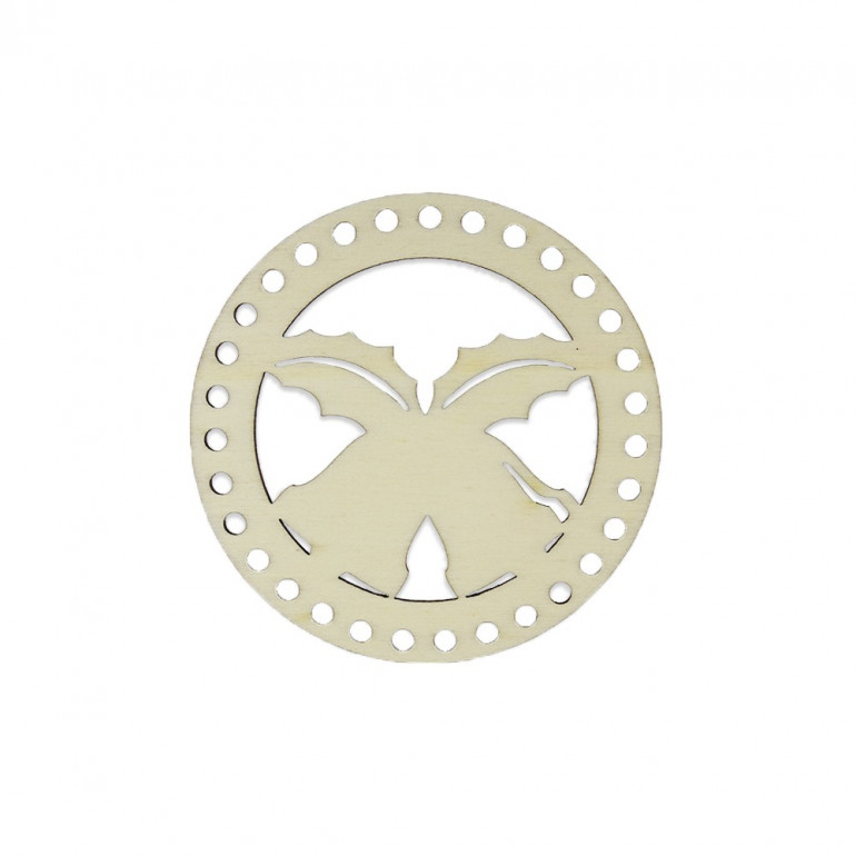 TL106 Bells decorazione Legno a taglio laser