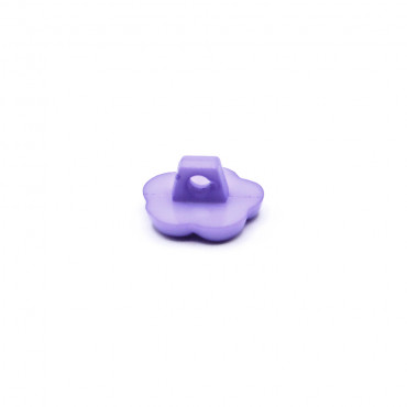 Practical and Three-dimensional Lilac Fleur Button | Tessiland