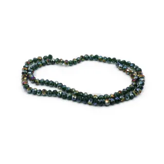 Cristaux facettés en verre de 4 mm pour bijoux A033 foresta