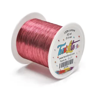 Tessilite hilo fino para bisutería con efecto metálico Cipolla cl21