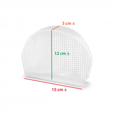 Réseau Canvas Sculptée 24x26 cm pour accessoires DIY | Tessiland