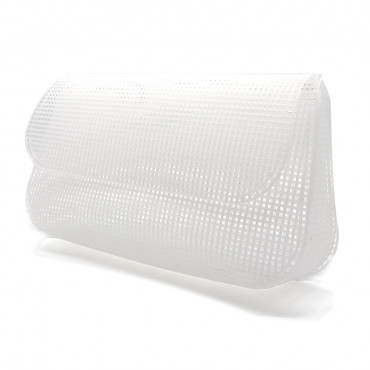 Rete Sagomata Bianca 53x50 cm per pochette fai-da-te | Tessiland