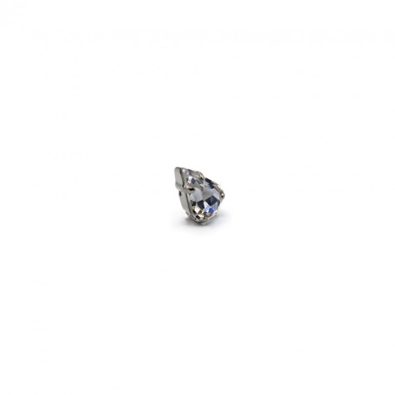 Silver teardrop Crystal 10 mm | Tessiland
