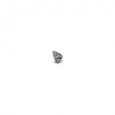 Silver teardrop Crystal 8 mm | Tessiland