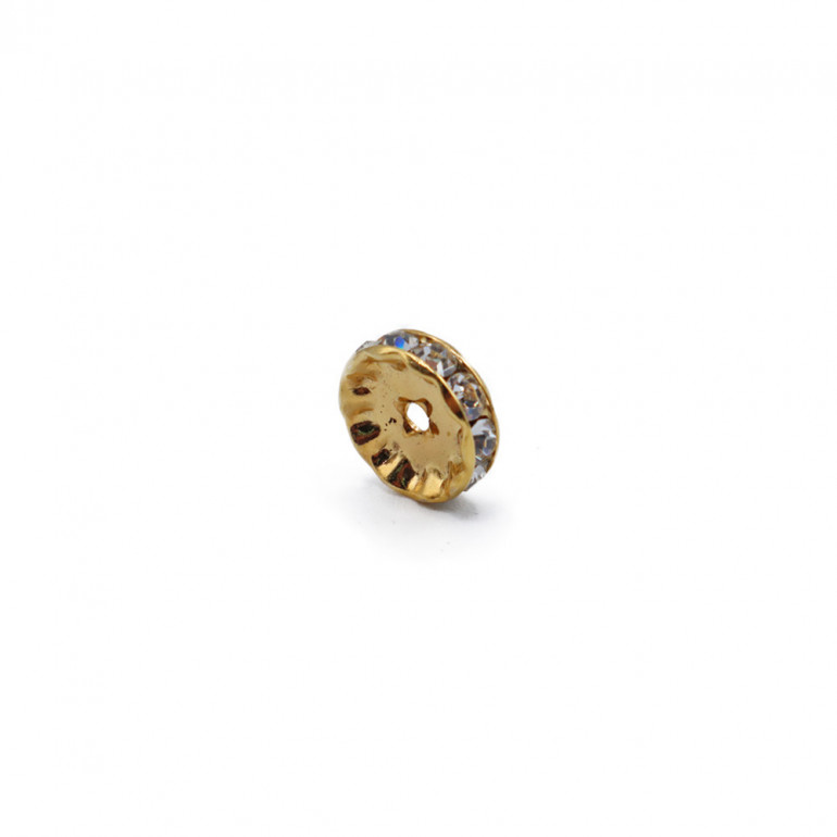 Gold Circle Spacer 13mm | Tessiland