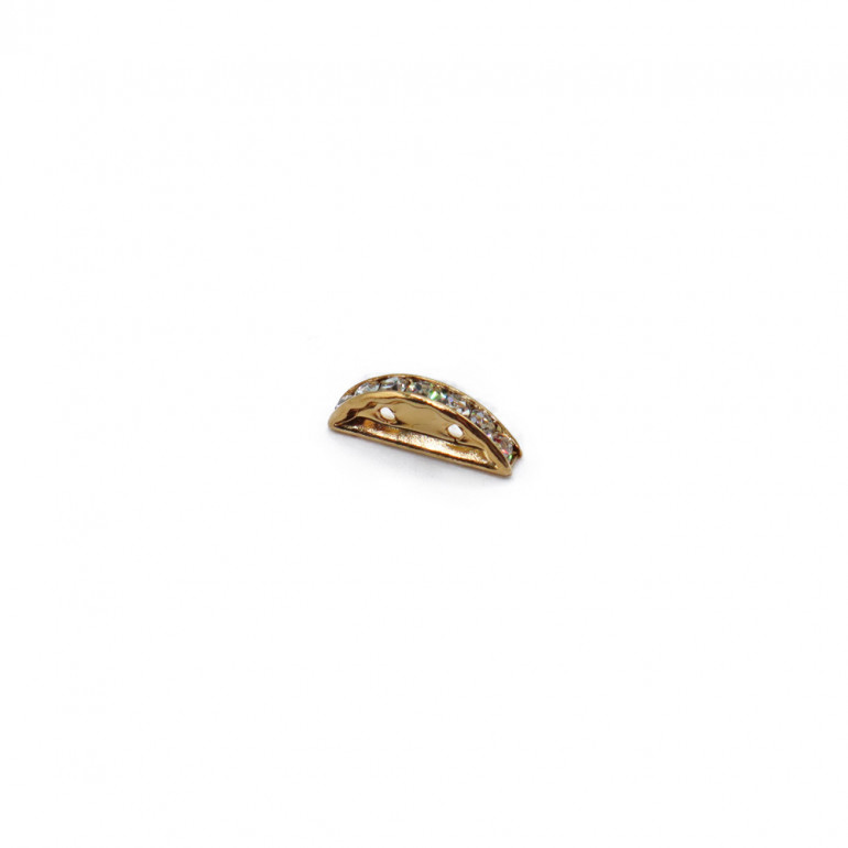 Gold Crescent Spacer 20mm | Tessiland