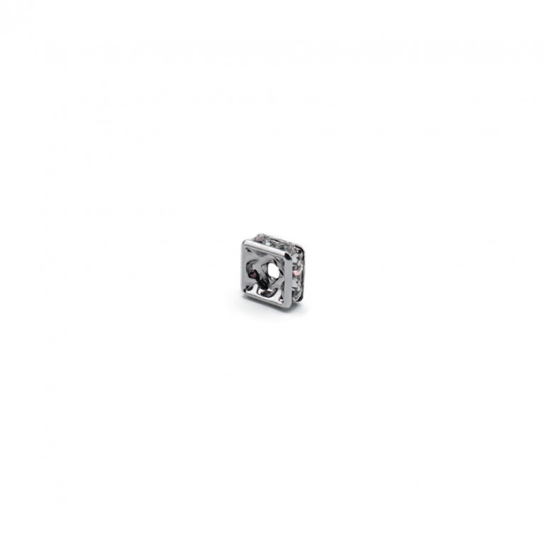Silver Square Spacer 6mm | Tessiland