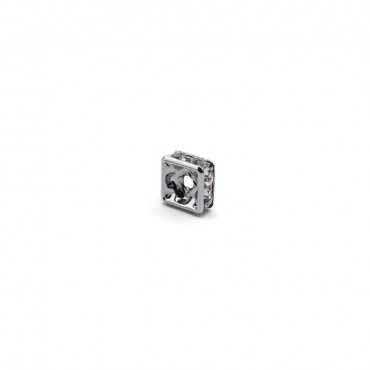 Silver Square Spacer 7mm | Tessiland
