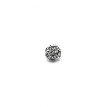 9mm Silver Crystal Sphere | Tessiland