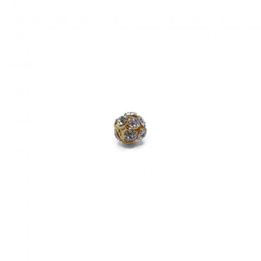 7mm Gold Crystal Sphere | Tessiland