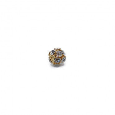 9mm Gold Crystal Sphere | Tessiland