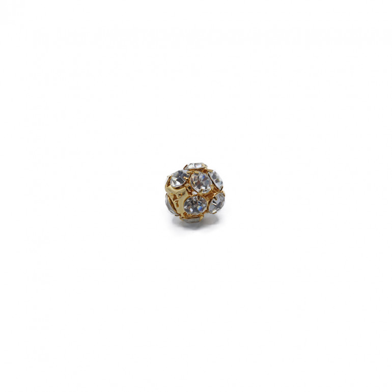 9mm Gold Crystal Sphere | Tessiland