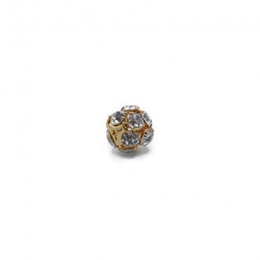 11mm Gold Crystal Sphere | Tessiland