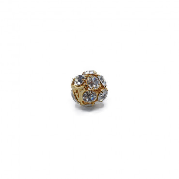 Sfera Cristalli Oro 15mm | Tessiland