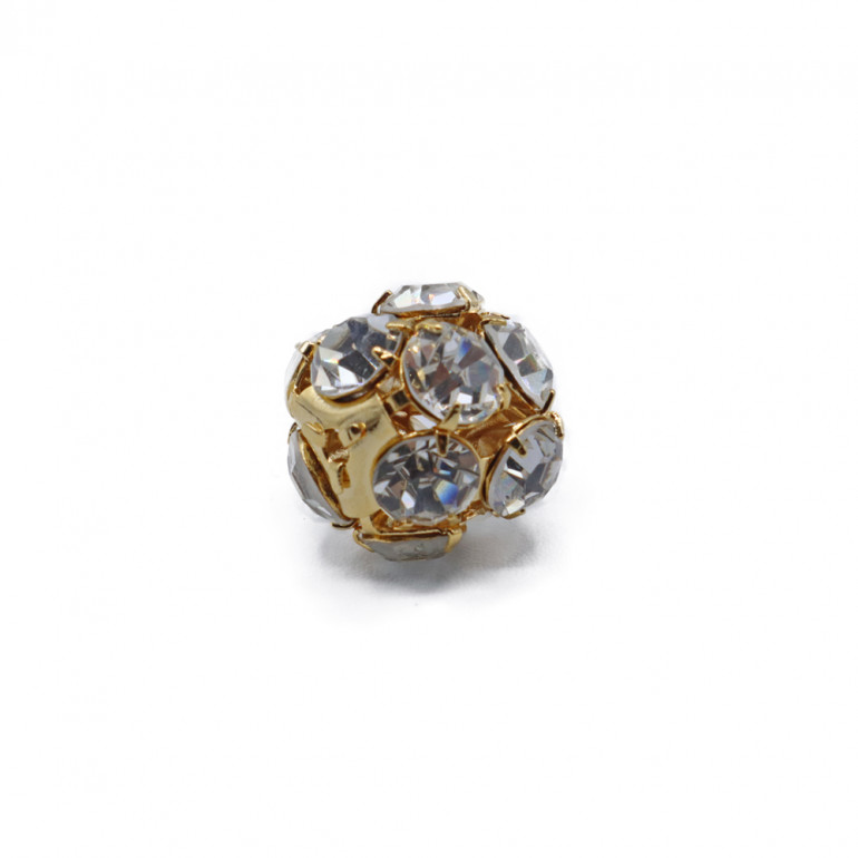 Sfera Cristalli Oro 18mm | Tessiland
