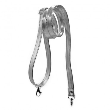 Old Style Vigor Silver Bag Strap for Crochet Creations | Tessiland