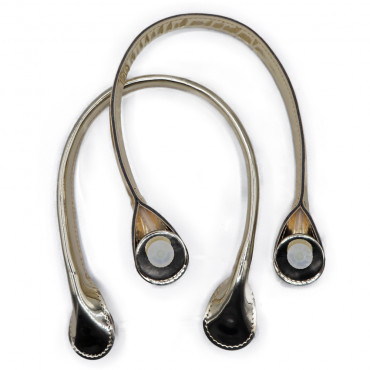 Manici stile Obag con chiusura a vite per borse medie e grandi Oro