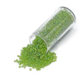 2mm Beads for Embroidery and Jewelry Lime_164