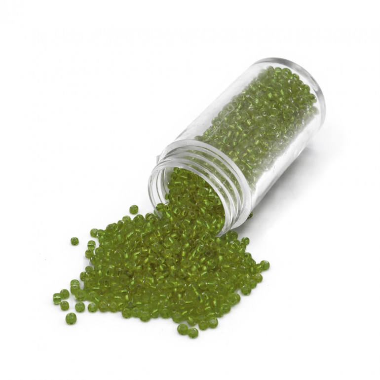 Beads 2mm-Green Grass-24
