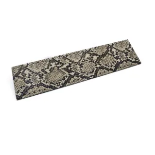 Eco-leather Tile 7x28cm for Bags and Patchwork Made in Italy Beige