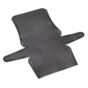 Réseau Sculptée Noire 53x50 cm pour pochettes DIY | Tessiland