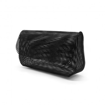 Malla Canvas Modelada Negro 35x33 cm para accesorios DIY | Tessiland