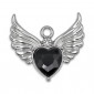 Cupid Pendant with Rhinestones | Tessiland