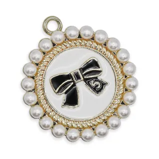 Colgante Chanelia con Perlas | Tessiland