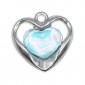 Freya Heart Pendant Color Changing Stone | Tessiland