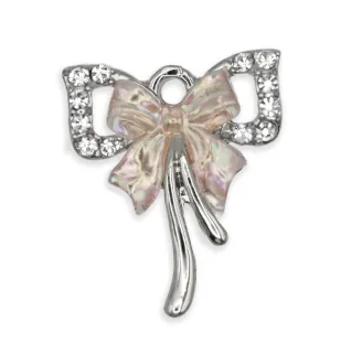Colgante lazo Sailor con strass | Tessiland