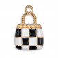 ScacchiBag Pendant, checkered handbag | Tessiland