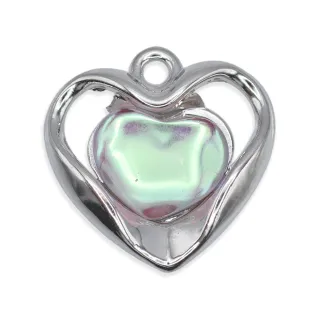Freya Heart Shaped Pendant with Color Changing Stone for Jewelry Cangiante