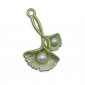 Ginkgo Pearl, ginkgo biloba pendant with pearl | Tessiland