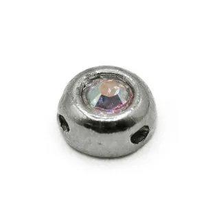 Circle Pendant nickel free for bijoux made in Italy Rodio