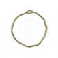 Cenote Gold Pendant, worked circle | Tessiland