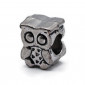 Charm Hibou Argent Sans Nickel | Tessiland